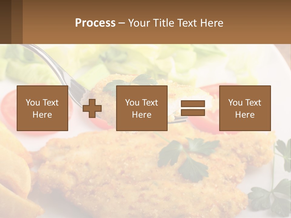 Fried Chicken Meat PowerPoint Template