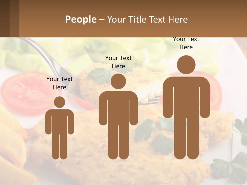 Fried Chicken Meat PowerPoint Template