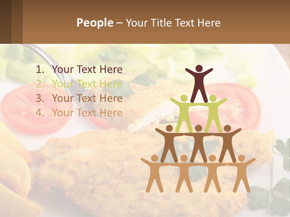 Fried Chicken Meat PowerPoint Template