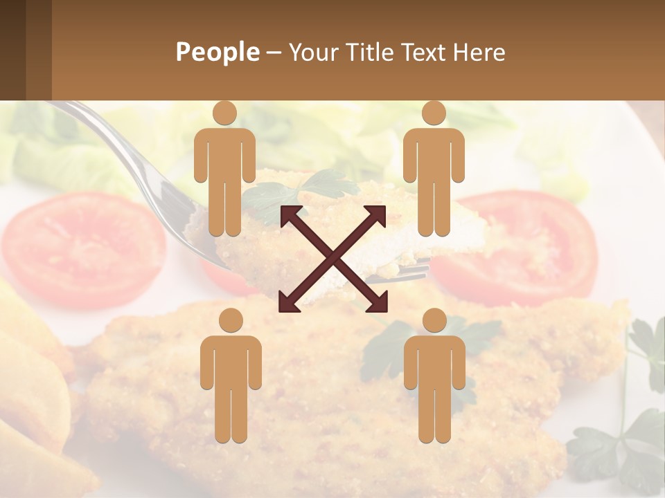 Fried Chicken Meat PowerPoint Template