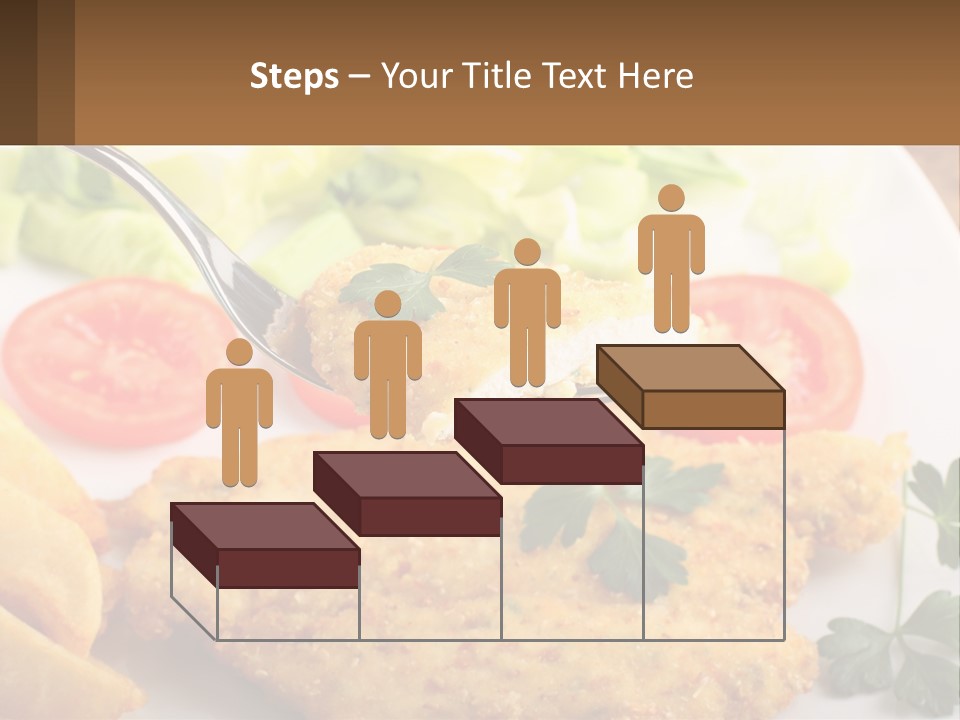 Fried Chicken Meat PowerPoint Template