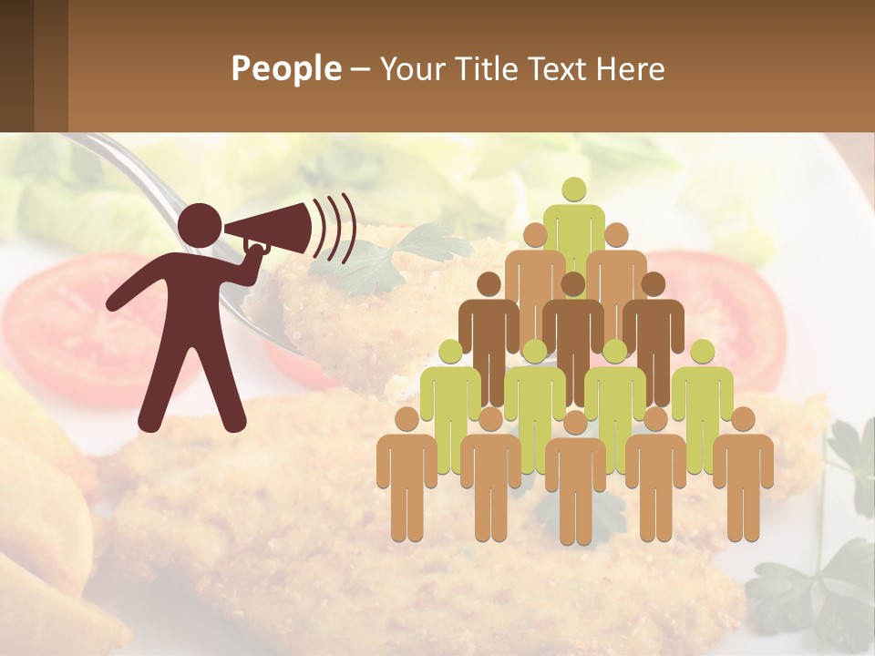 Fried Chicken Meat PowerPoint Template