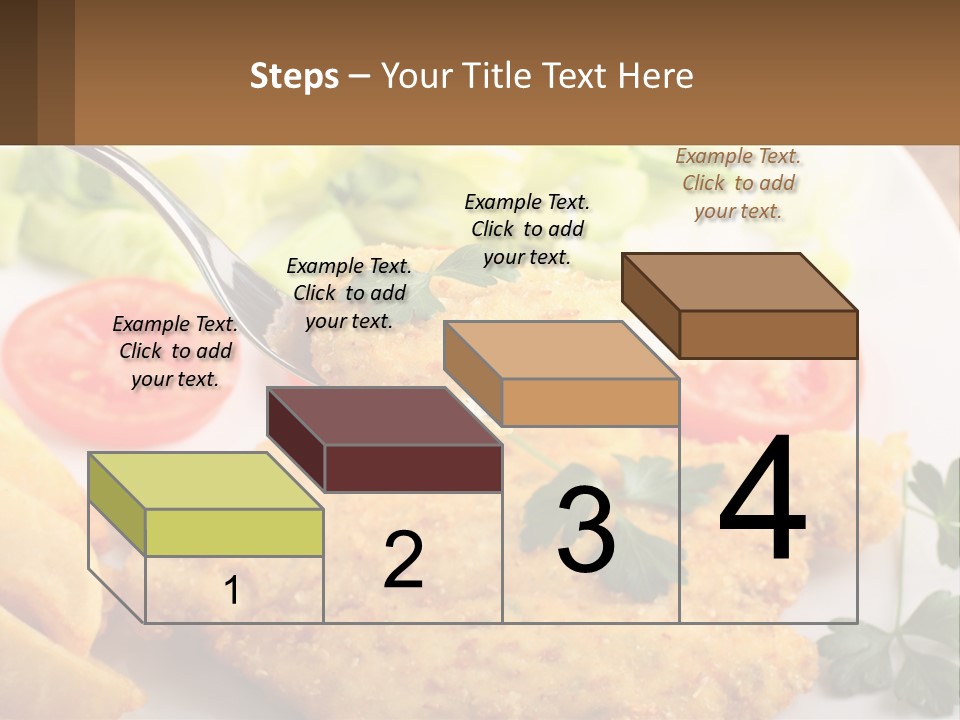 Fried Chicken Meat PowerPoint Template
