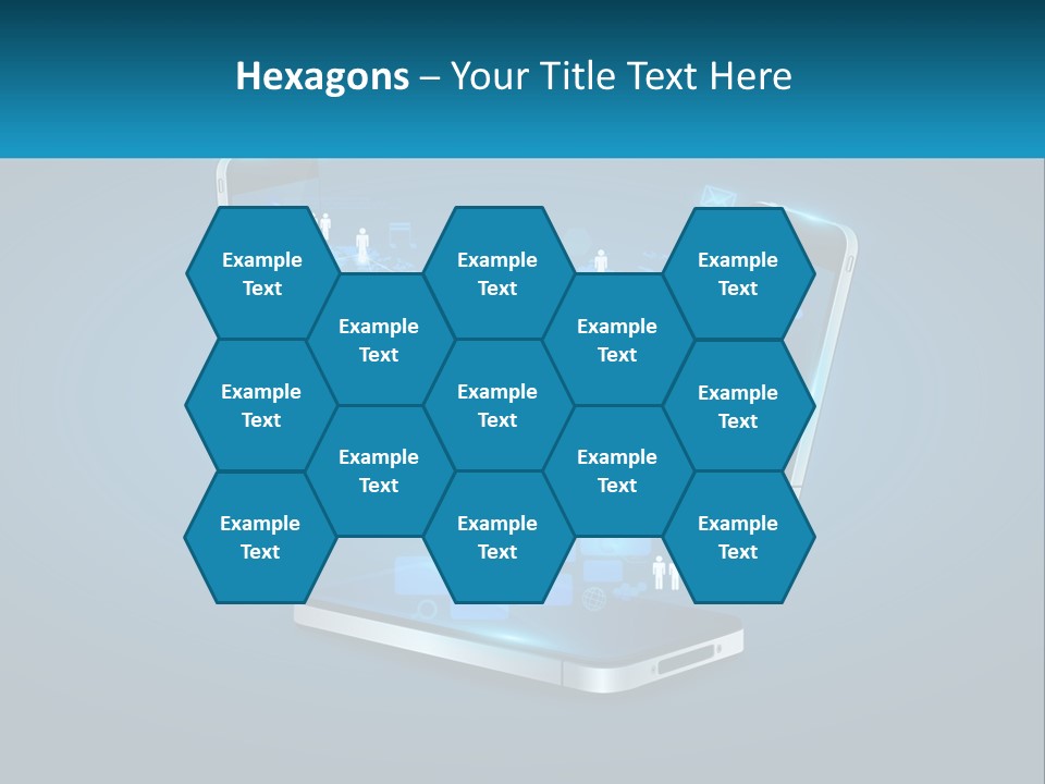 Digital Social Connection PowerPoint Template