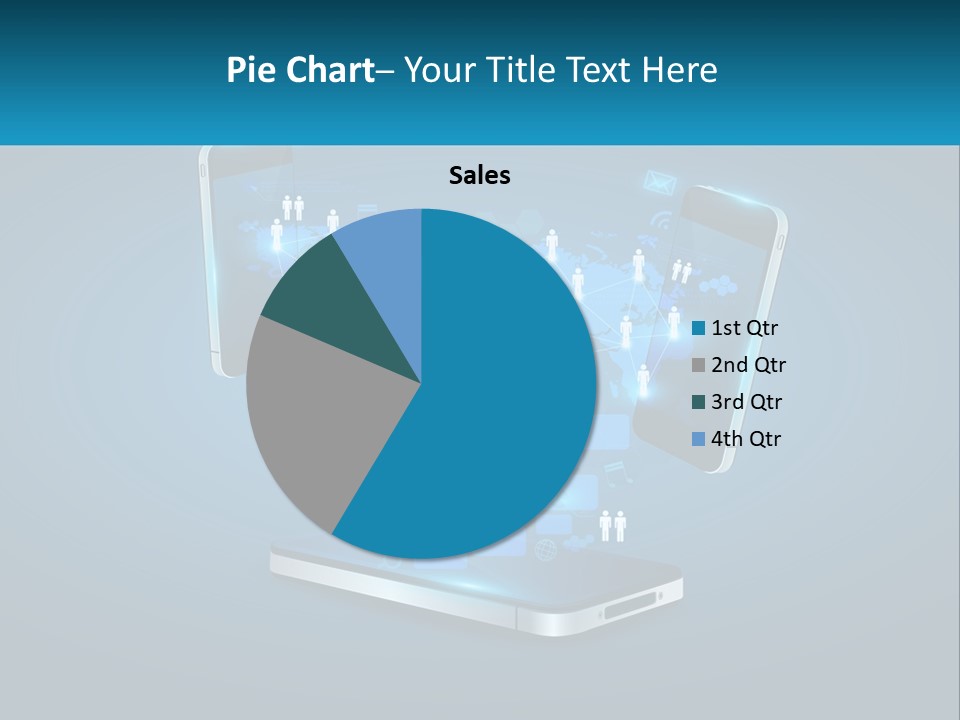 Digital Social Connection PowerPoint Template