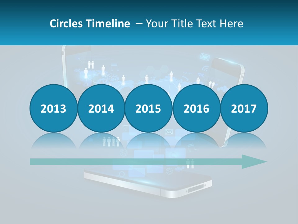 Digital Social Connection PowerPoint Template