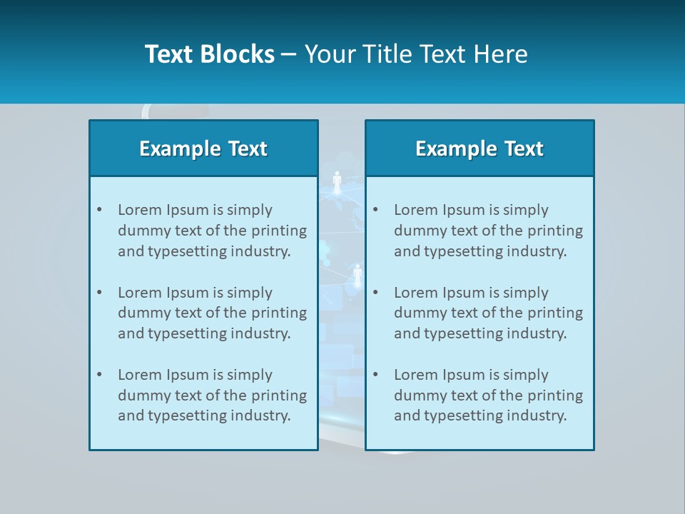 Digital Social Connection PowerPoint Template