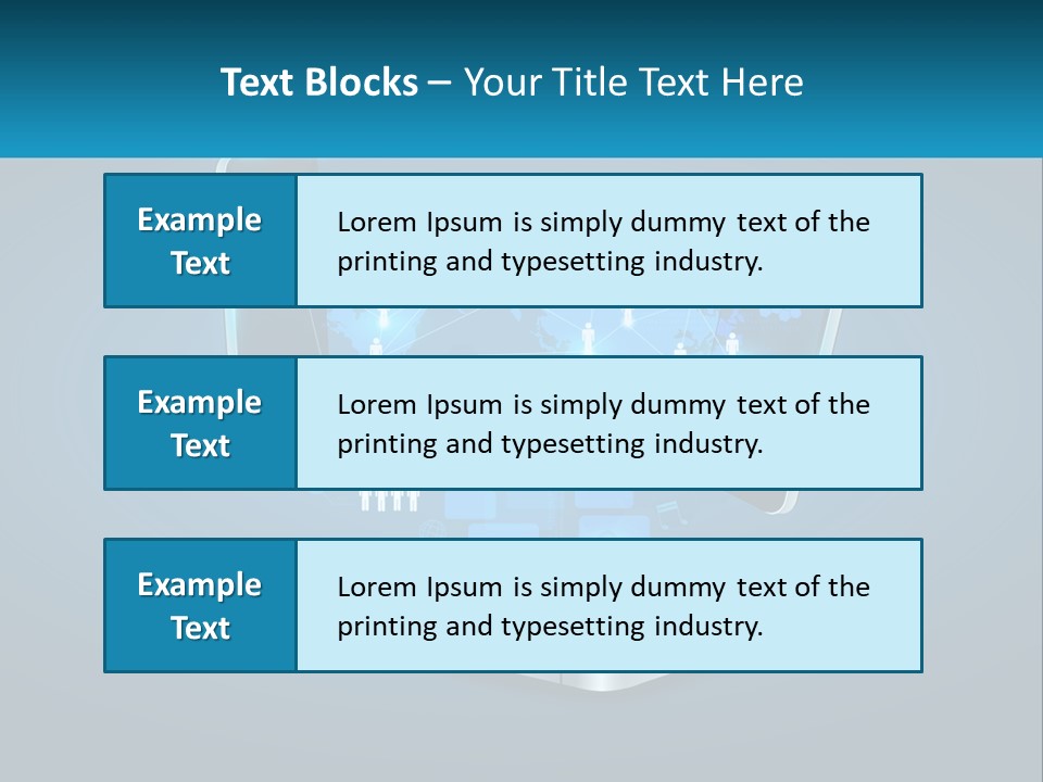 Digital Social Connection PowerPoint Template