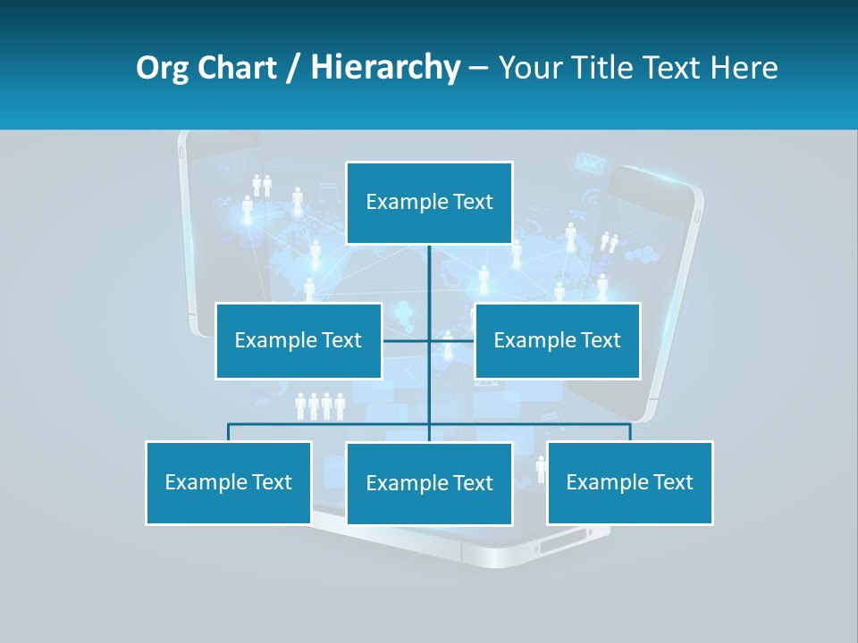 Digital Social Connection PowerPoint Template