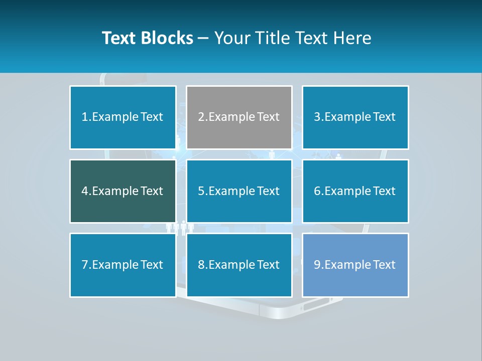 Digital Social Connection PowerPoint Template