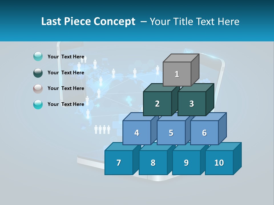 Digital Social Connection PowerPoint Template
