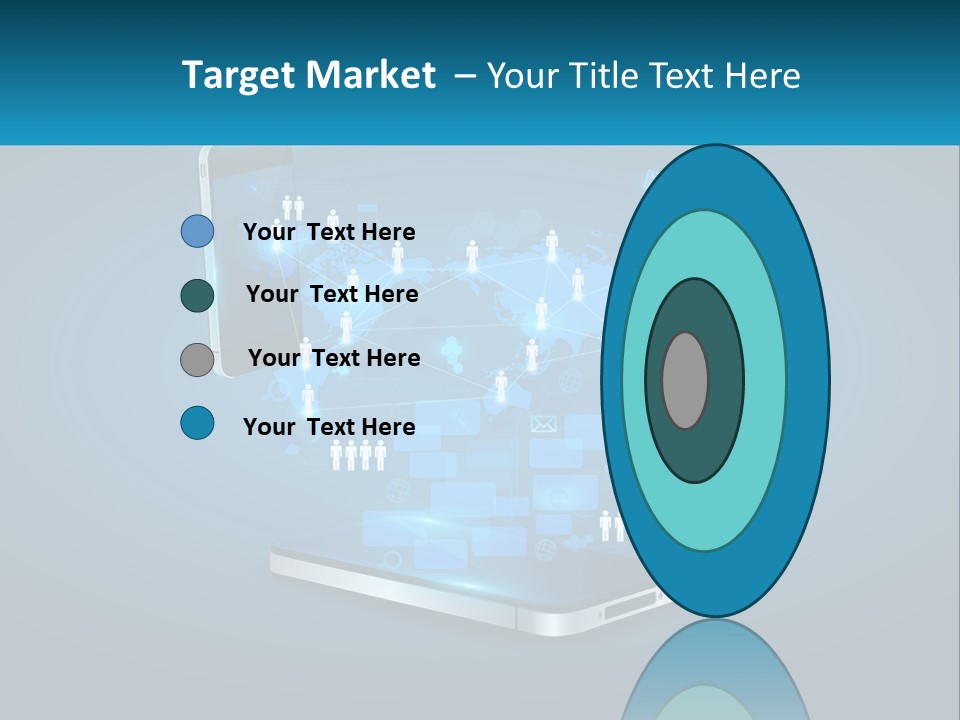 Digital Social Connection PowerPoint Template