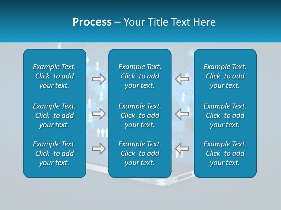 Digital Social Connection PowerPoint Template