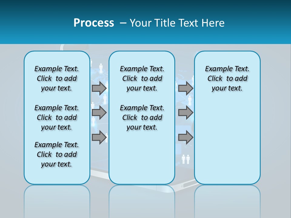 Digital Social Connection PowerPoint Template