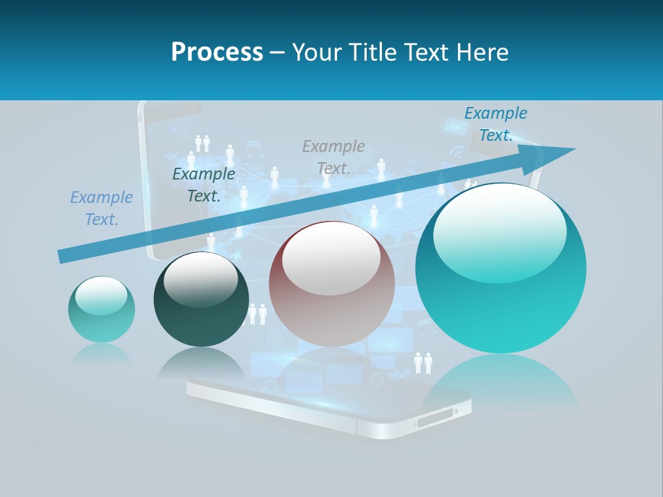 Digital Social Connection PowerPoint Template