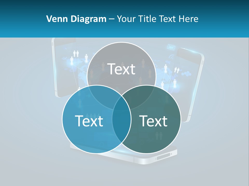 Digital Social Connection PowerPoint Template