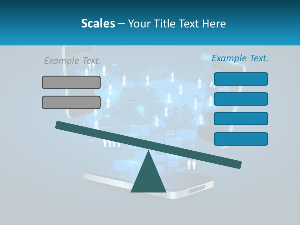 Digital Social Connection PowerPoint Template
