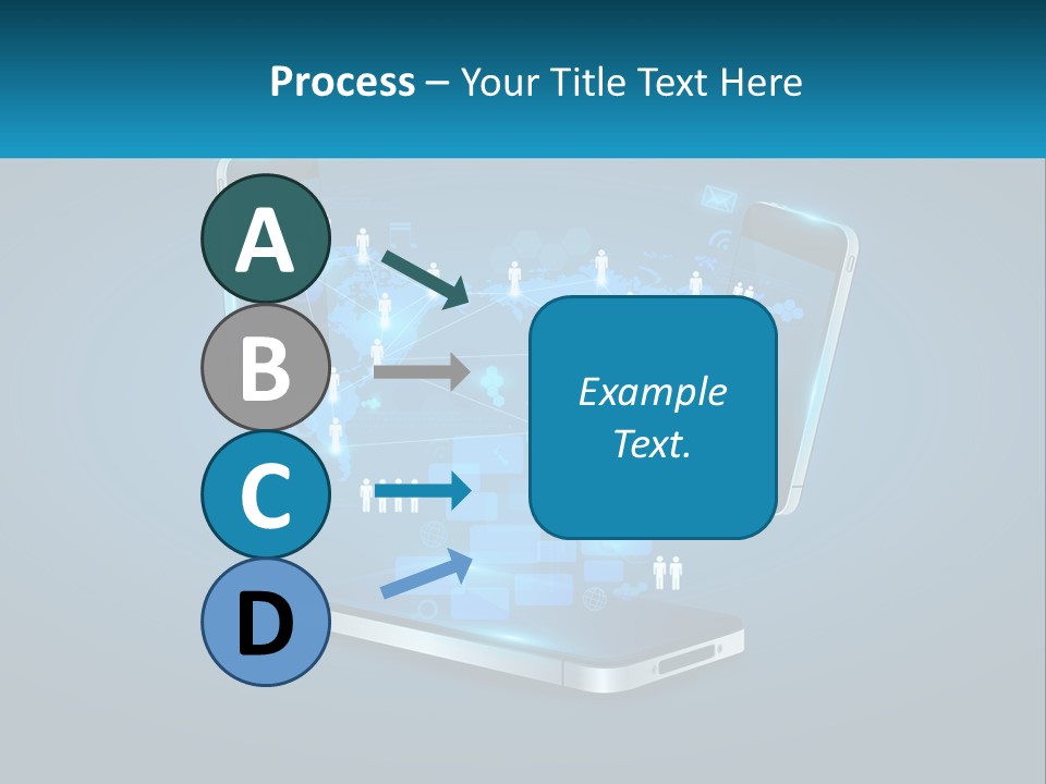 Digital Social Connection PowerPoint Template