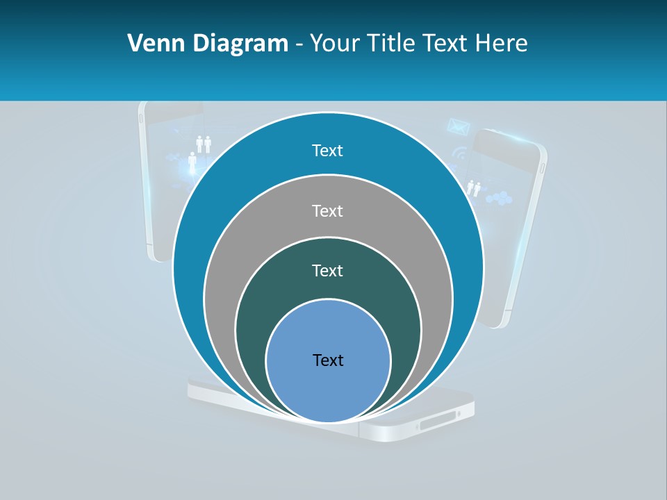 Digital Social Connection PowerPoint Template