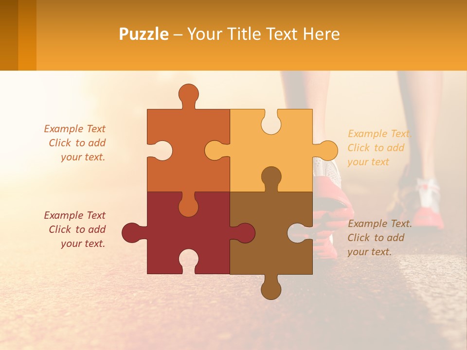 Morning Running PowerPoint Template