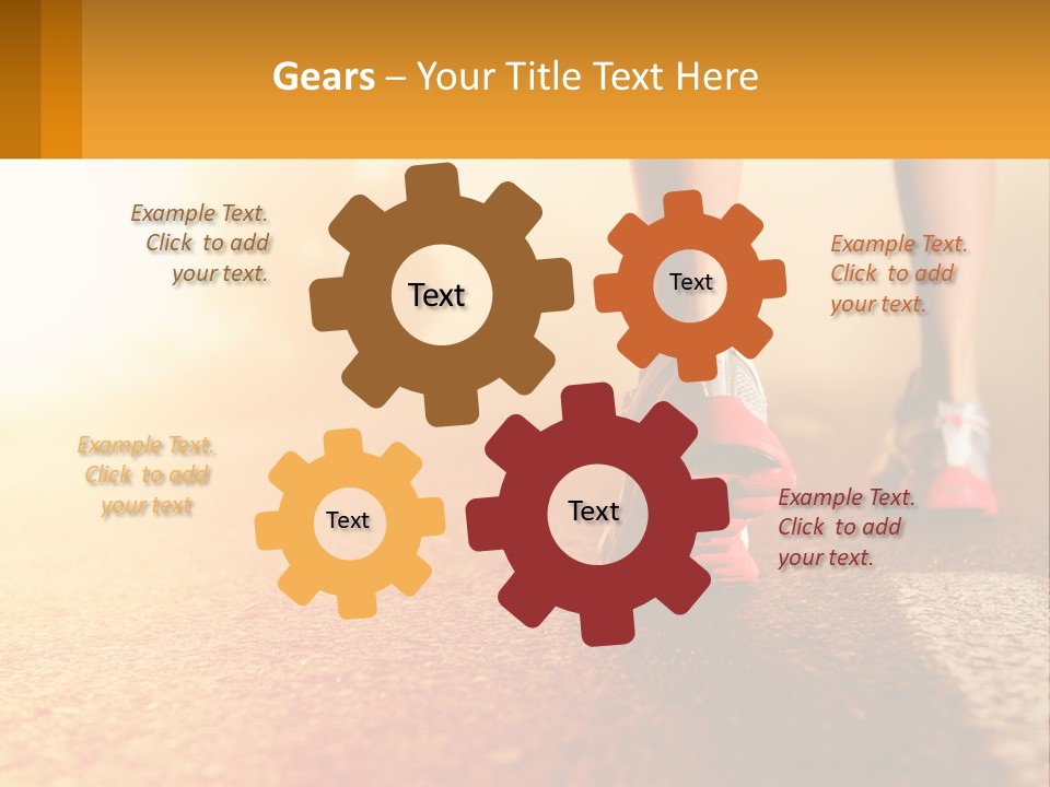 Morning Running PowerPoint Template