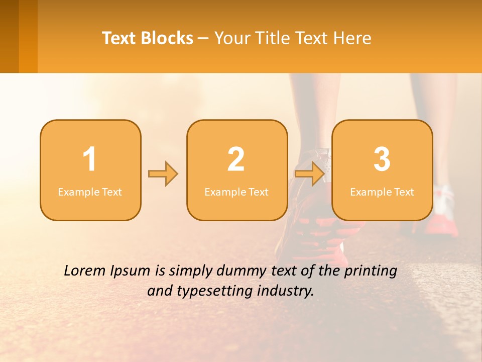 Morning Running PowerPoint Template