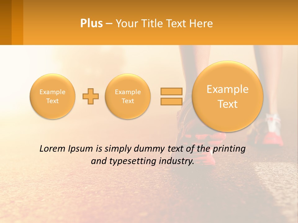 Morning Running PowerPoint Template