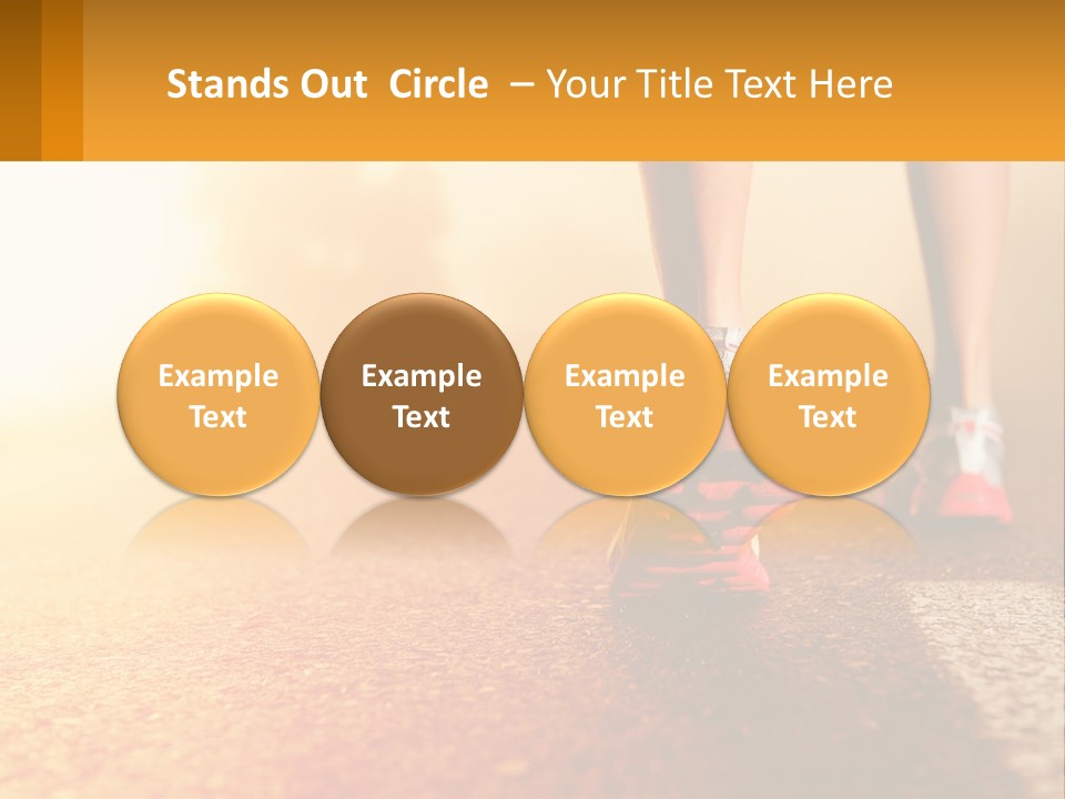 Morning Running PowerPoint Template