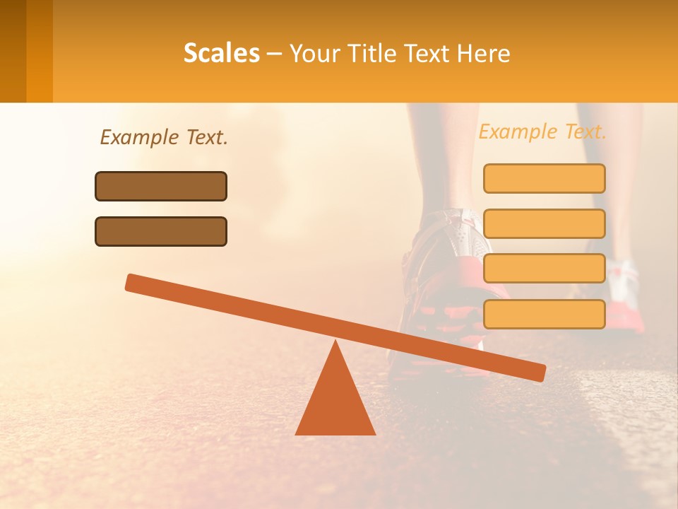 Morning Running PowerPoint Template
