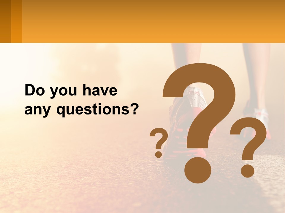 Morning Running PowerPoint Template