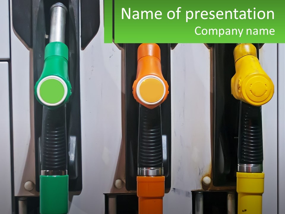 Gas Station PowerPoint Template