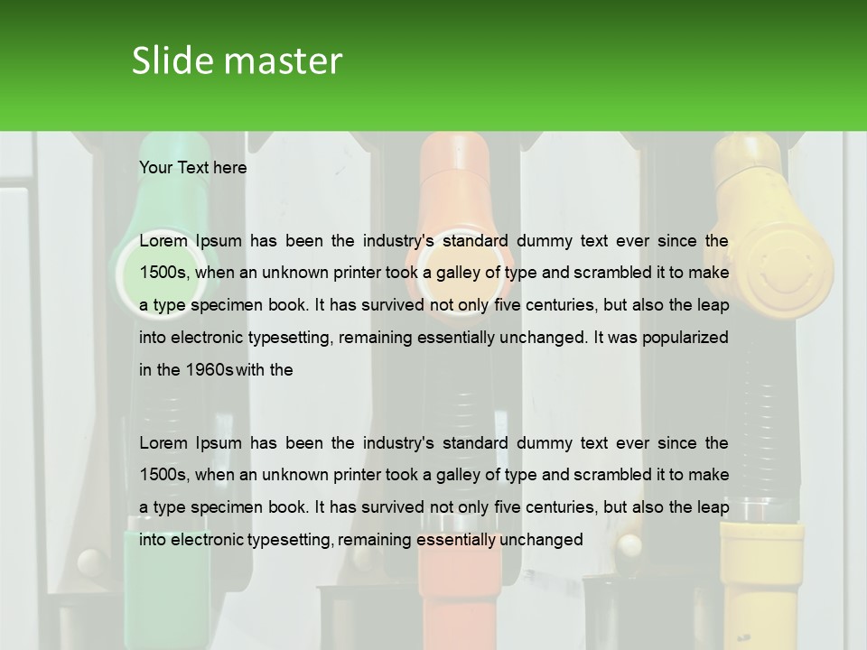 Gas Station PowerPoint Template