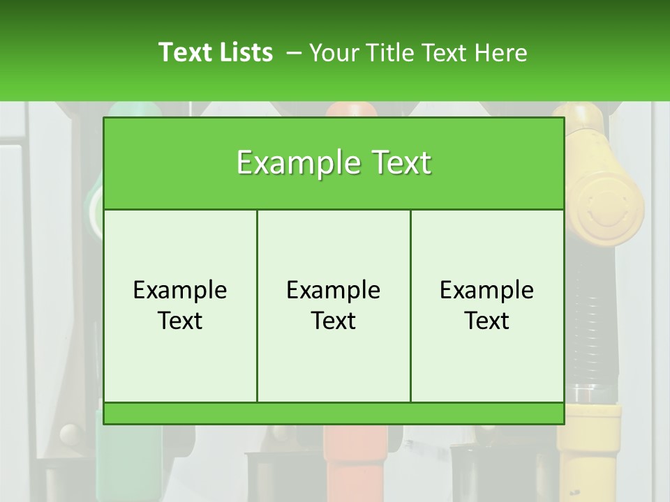 Gas Station PowerPoint Template