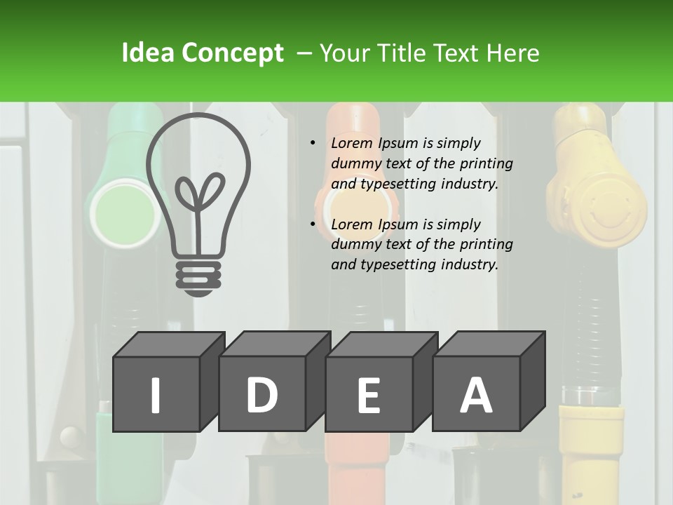 Gas Station PowerPoint Template