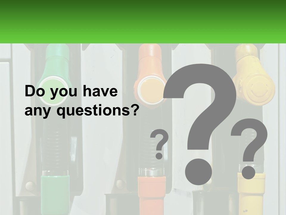 Gas Station PowerPoint Template