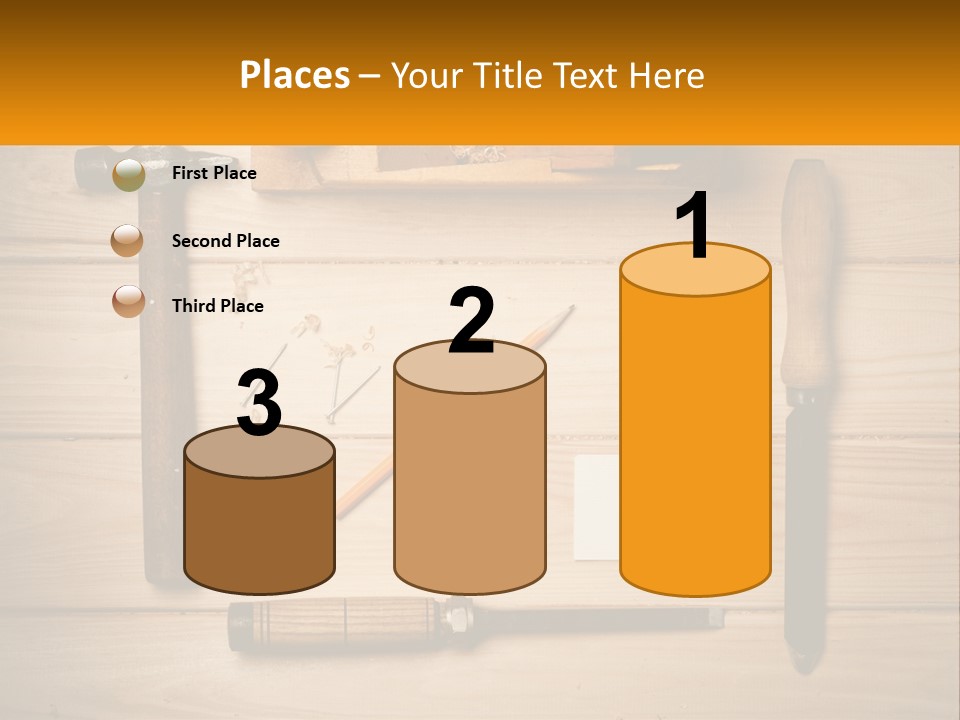 Carpenter's Work Table PowerPoint Template
