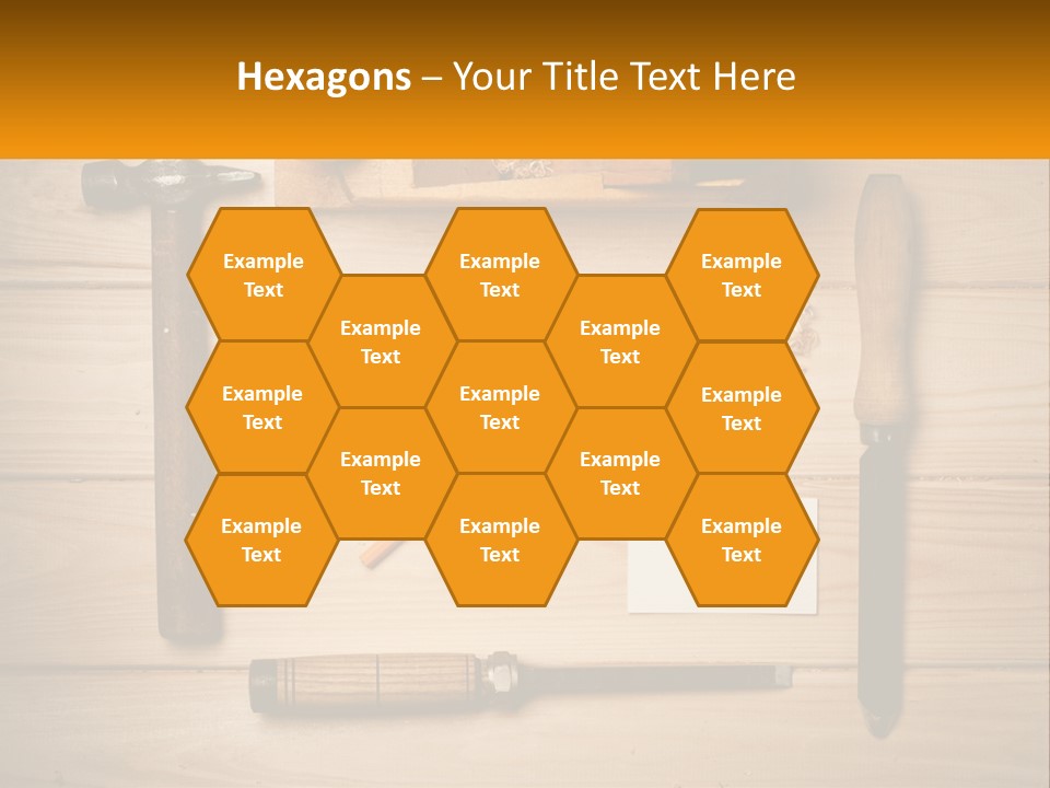 Carpenter's Work Table PowerPoint Template