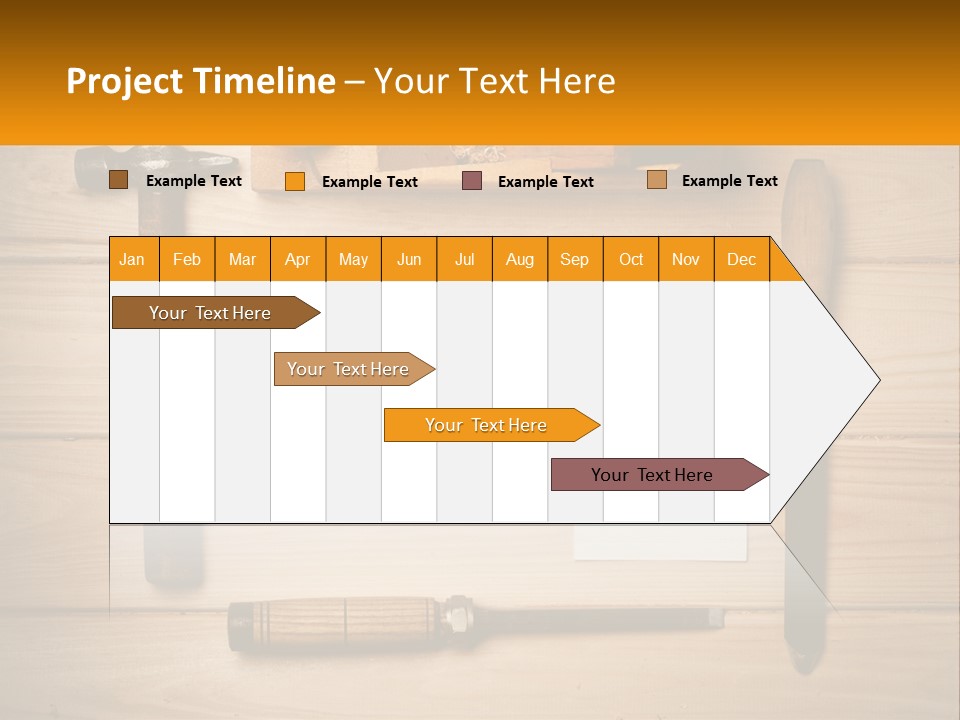 Carpenter's Work Table PowerPoint Template
