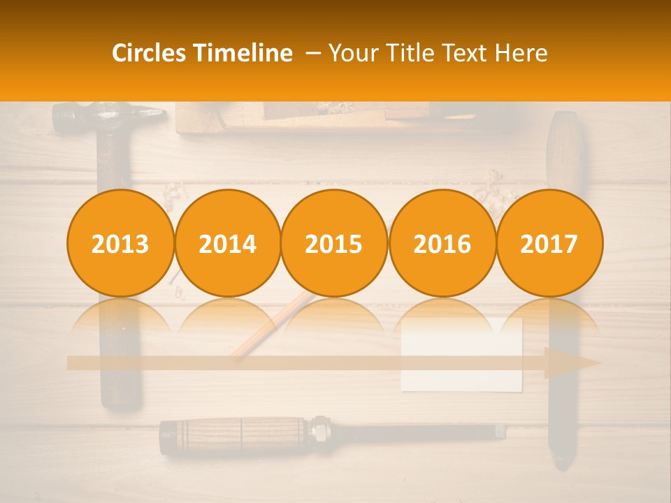 Carpenter's Work Table PowerPoint Template