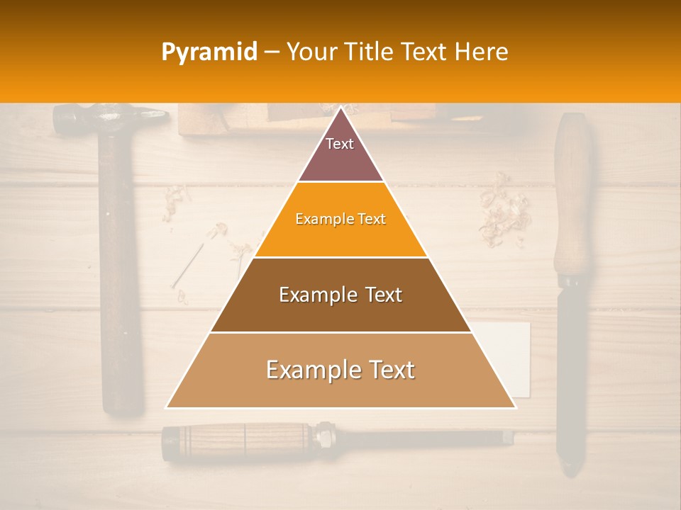 Carpenter's Work Table PowerPoint Template