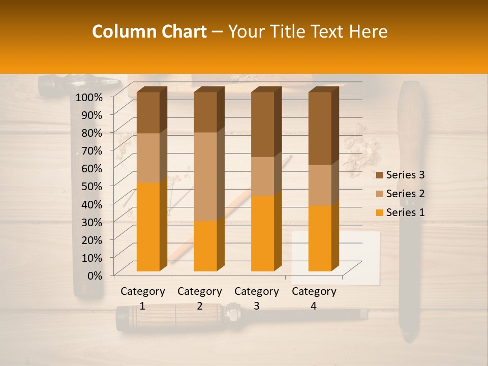 Carpenter's Work Table PowerPoint Template
