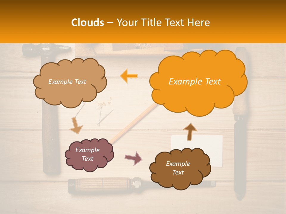 Carpenter's Work Table PowerPoint Template