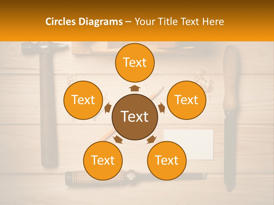 Carpenter's Work Table PowerPoint Template