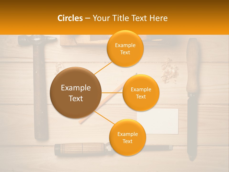Carpenter's Work Table PowerPoint Template