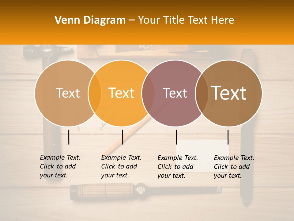 Carpenter's Work Table PowerPoint Template