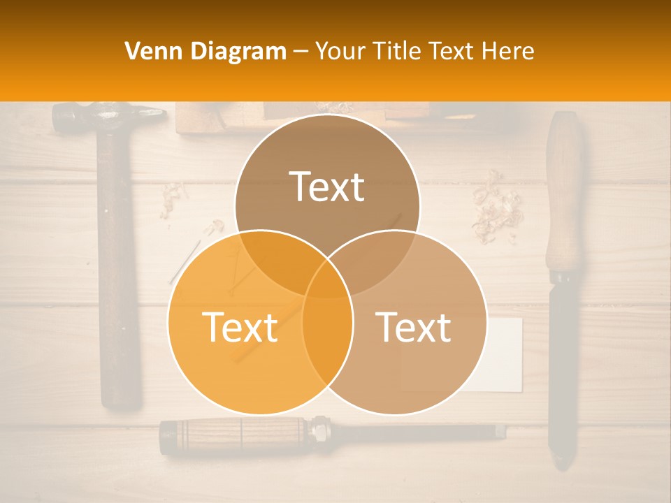 Carpenter's Work Table PowerPoint Template
