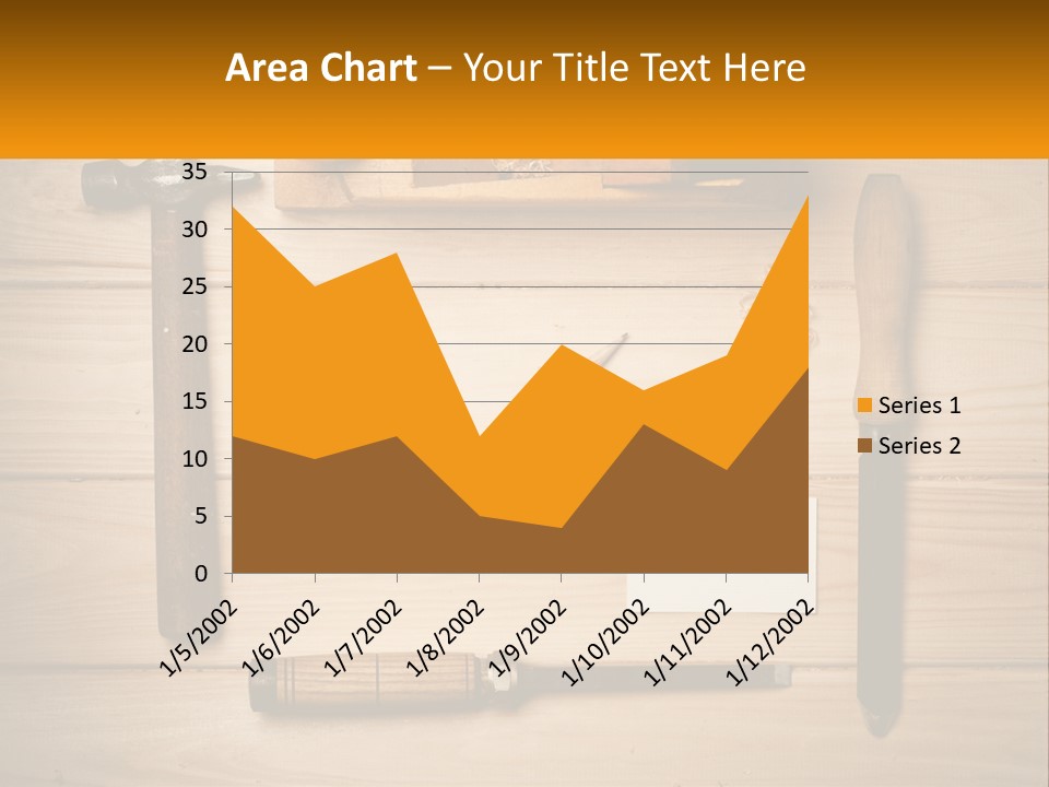 Carpenter's Work Table PowerPoint Template
