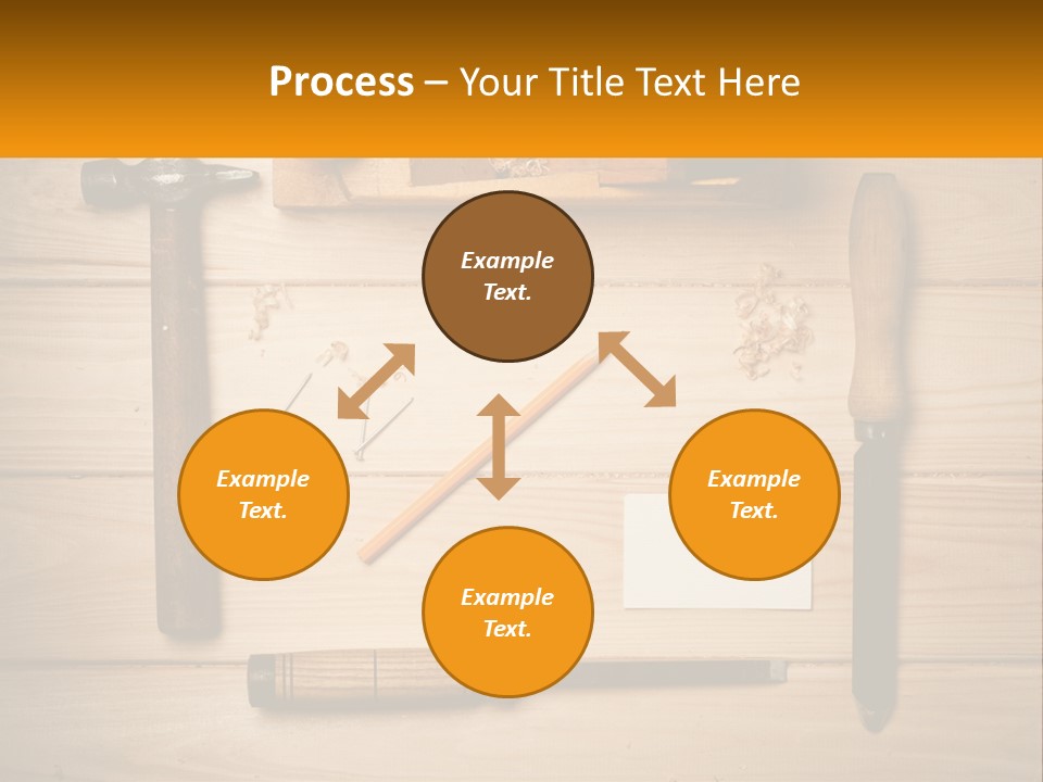 Carpenter's Work Table PowerPoint Template