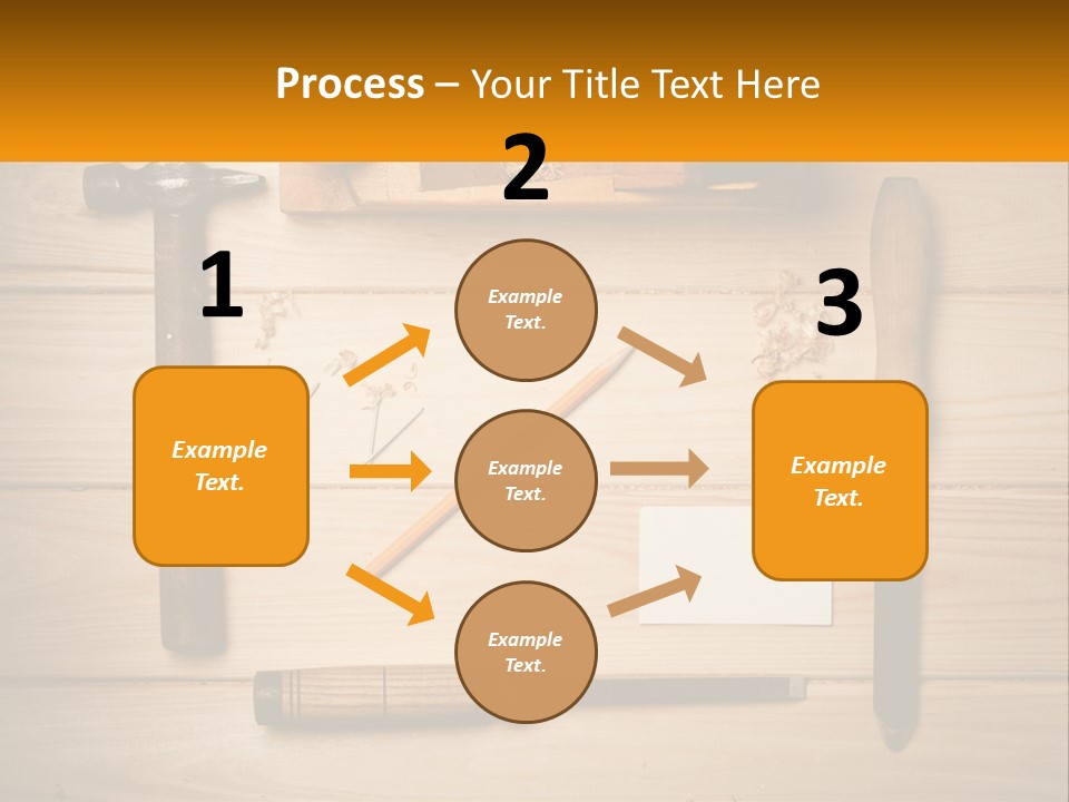 Carpenter's Work Table PowerPoint Template