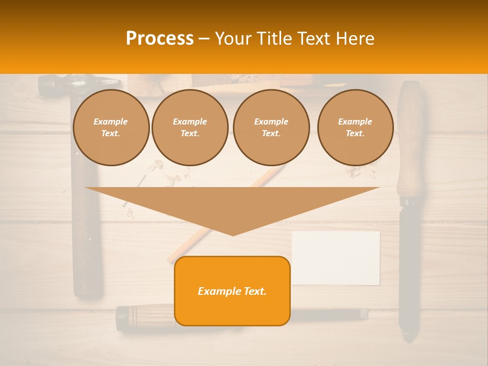 Carpenter's Work Table PowerPoint Template
